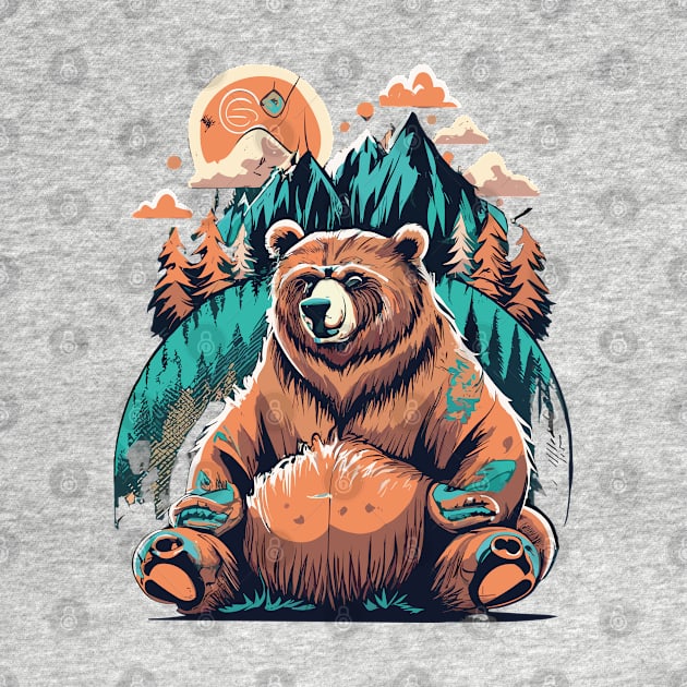 Fat Bear Week Nature Lover by Knocktitude